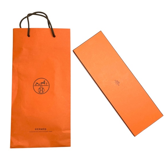 box bag HERMES shopping clean crisp sharp - Picture 8 of 16